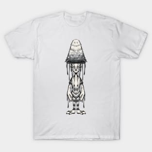 Inky Mushroom Fairy T-Shirt